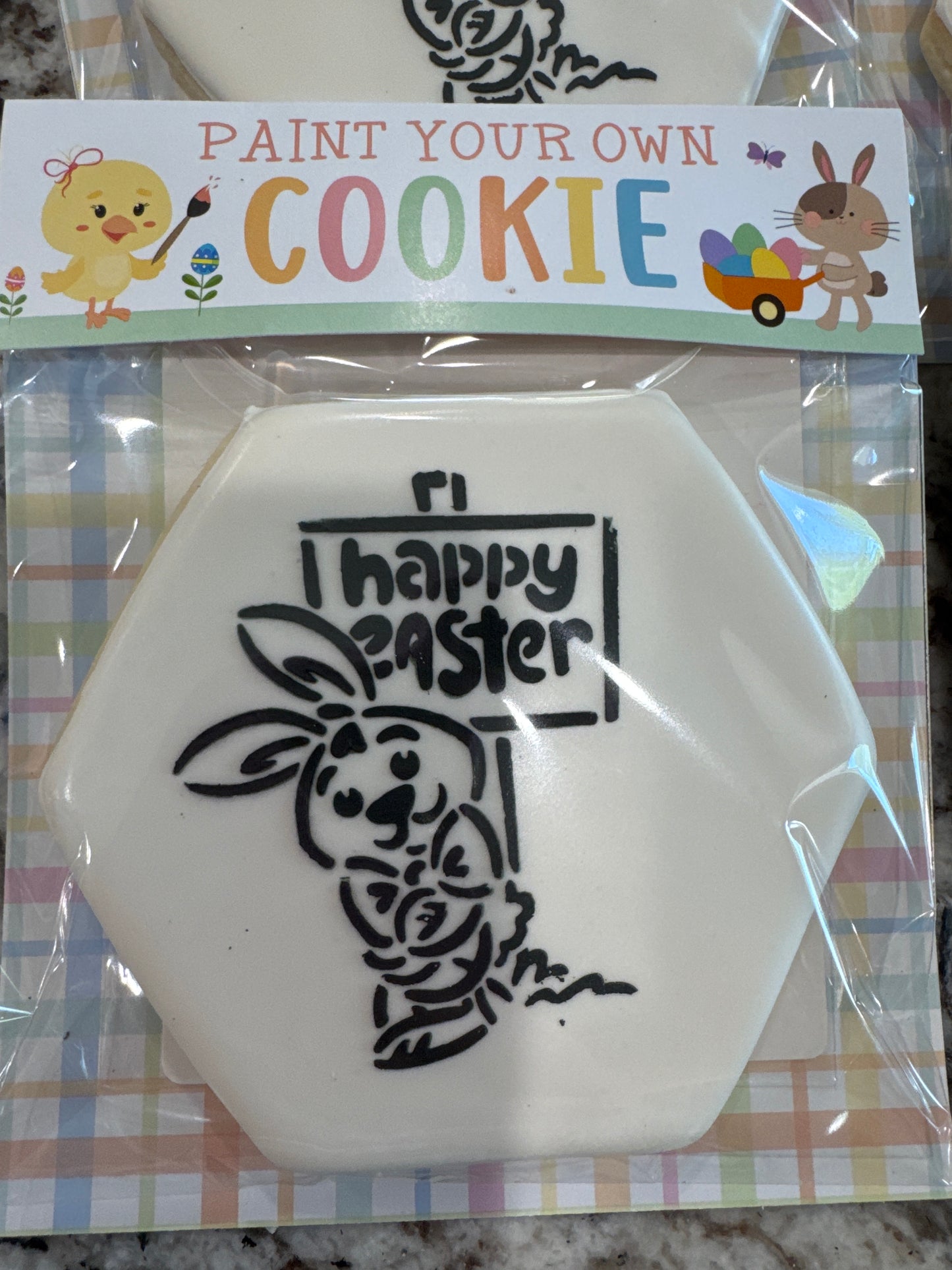 Paint Your Own Easter Cookie