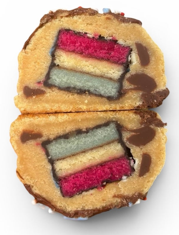 Party in the USA Stuffed Cookie