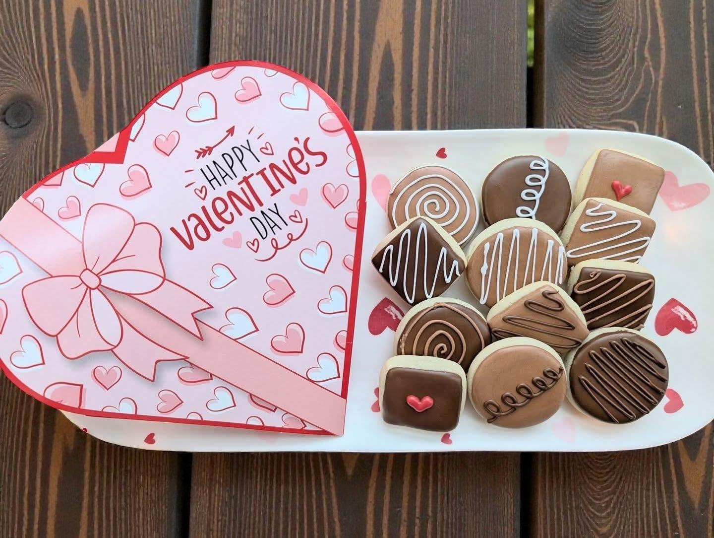 Valentine Chocolates Cookie Box
