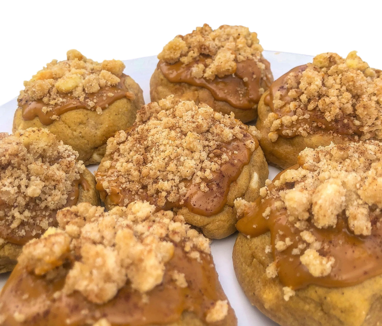 Cinnamon Apple Butter Stuffed Cookie