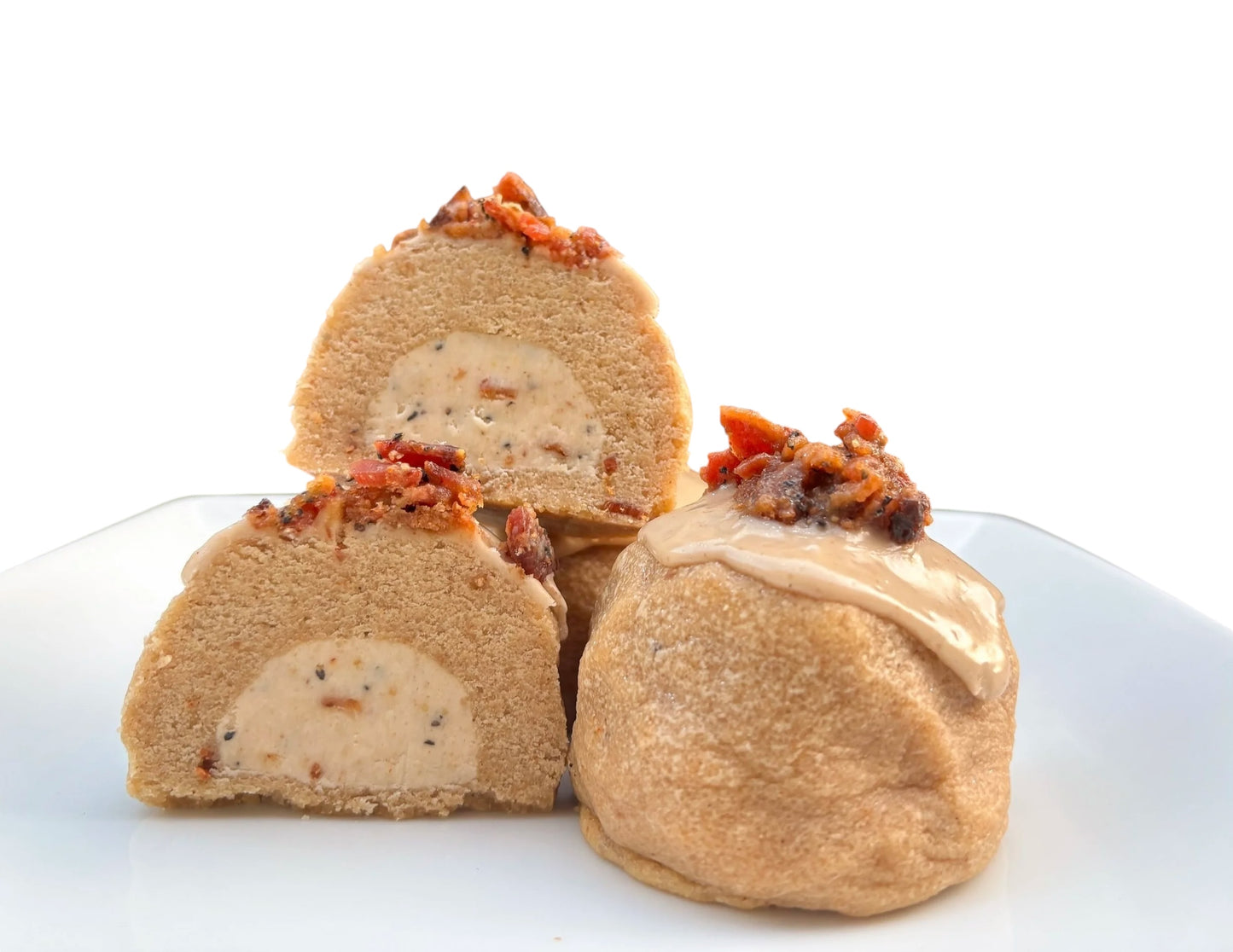 Maple Bacon Stuffed Cookie