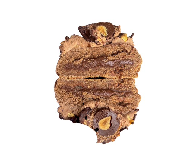 Chocolate Hazelnut Stuffed Cookie