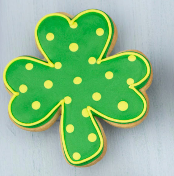 Shamrock Sugar cookies