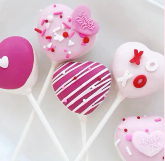 Chubby Hearts Cake Pop