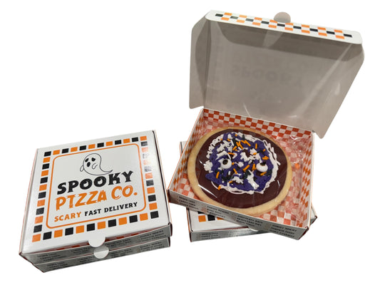 Spooky Pizza Sugar Cookie