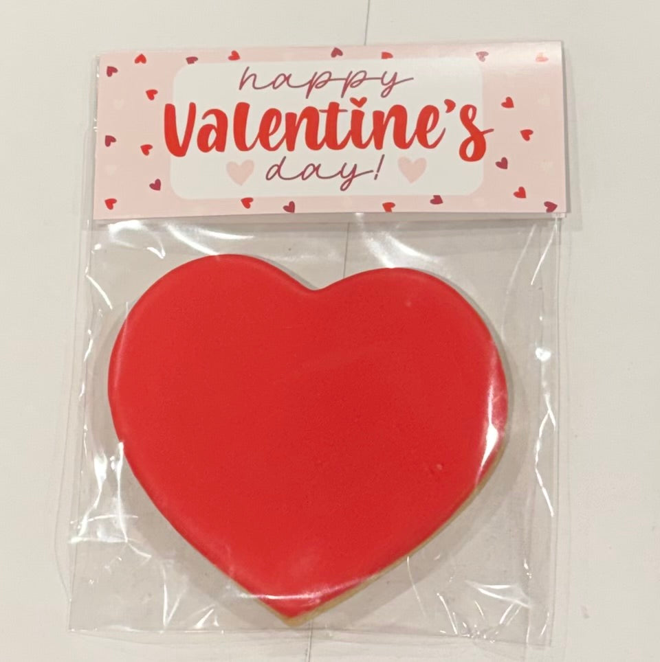 Simple Heart Sugar Cookie