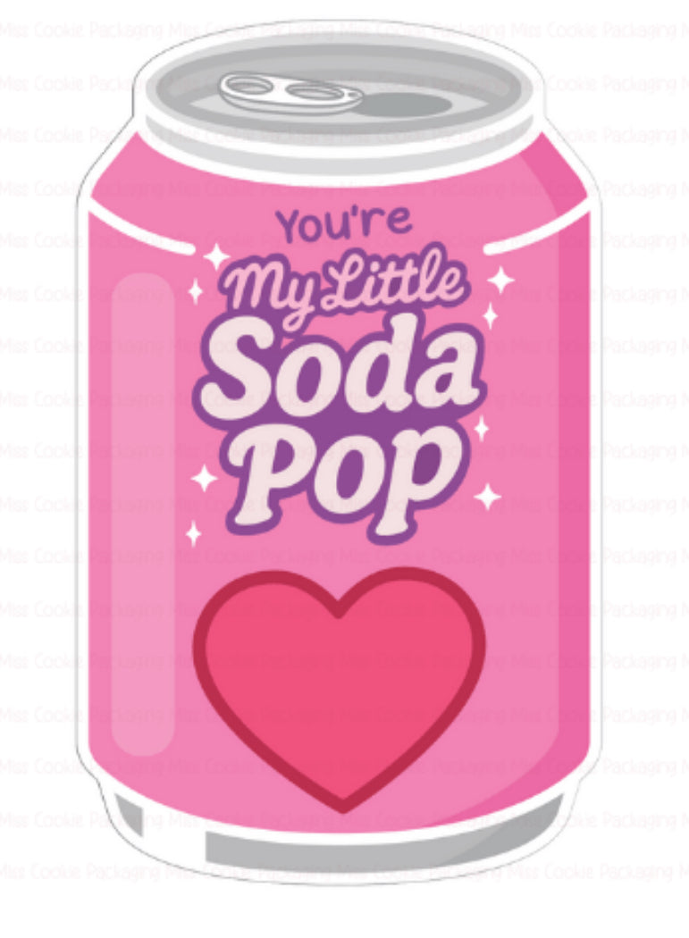 My Little Soda Pop Cookie Valentine