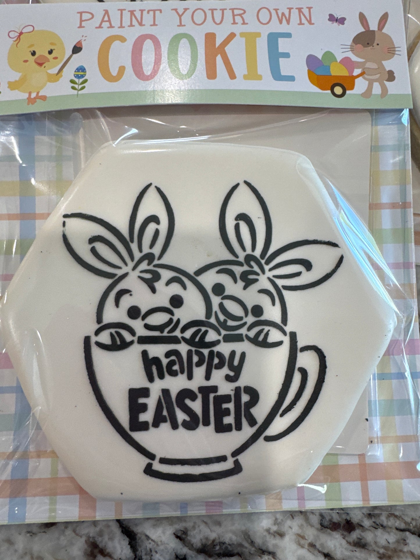 Paint Your Own Easter Cookie