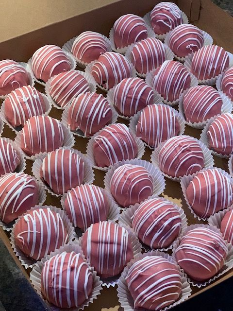 Red Velvet Cake Balls