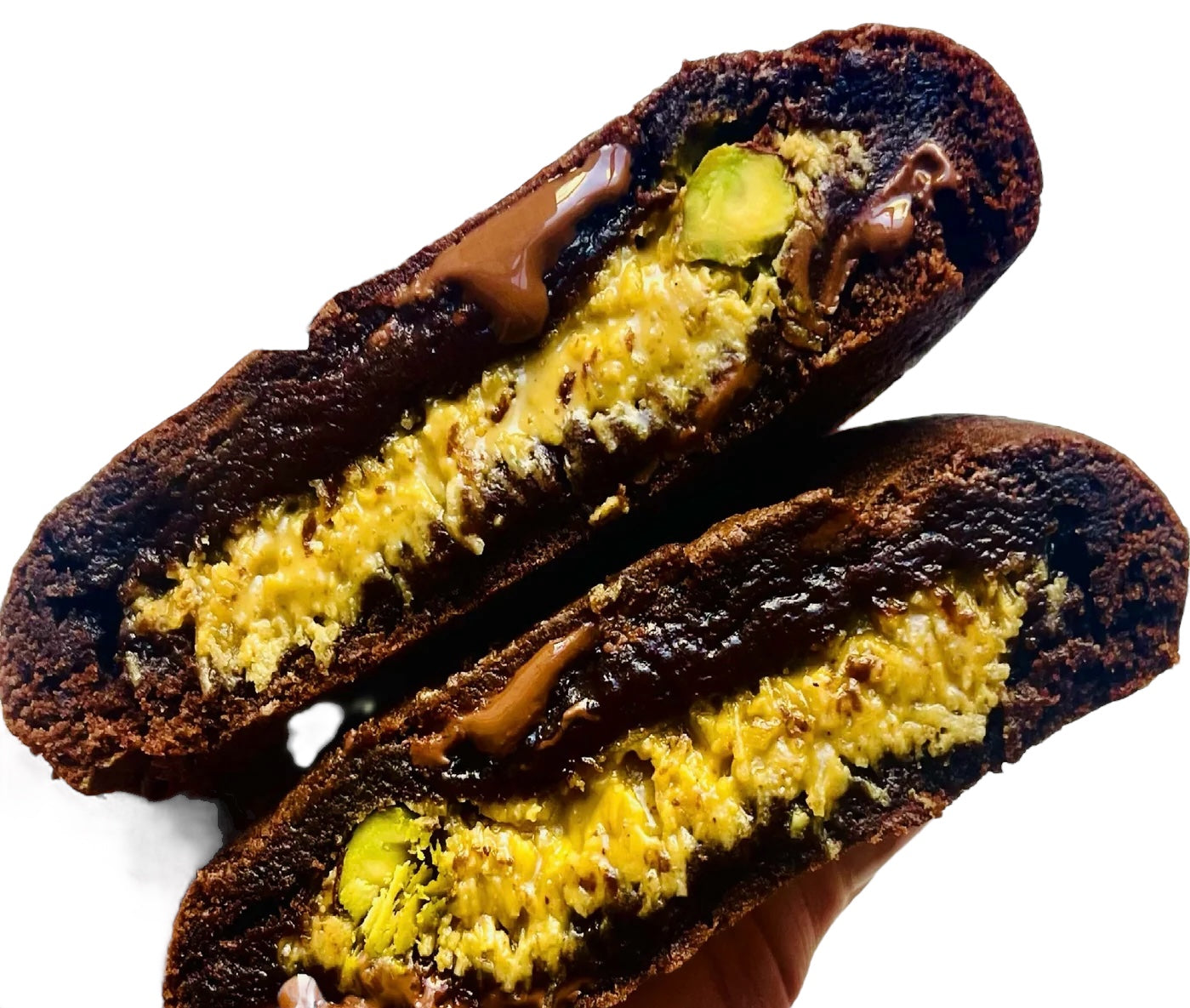 Dubai Chocolate Stuffed Cookie