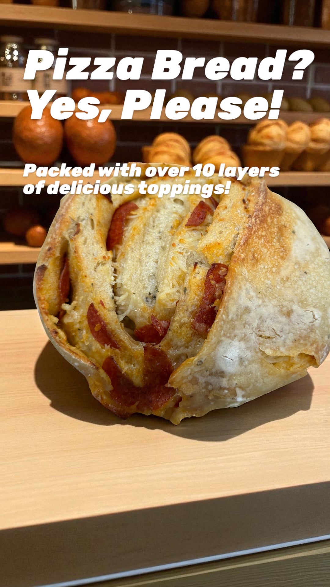 Pepperoni Pizza Roll Sourdough