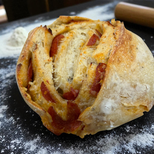 Pepperoni Pizza Roll Sourdough