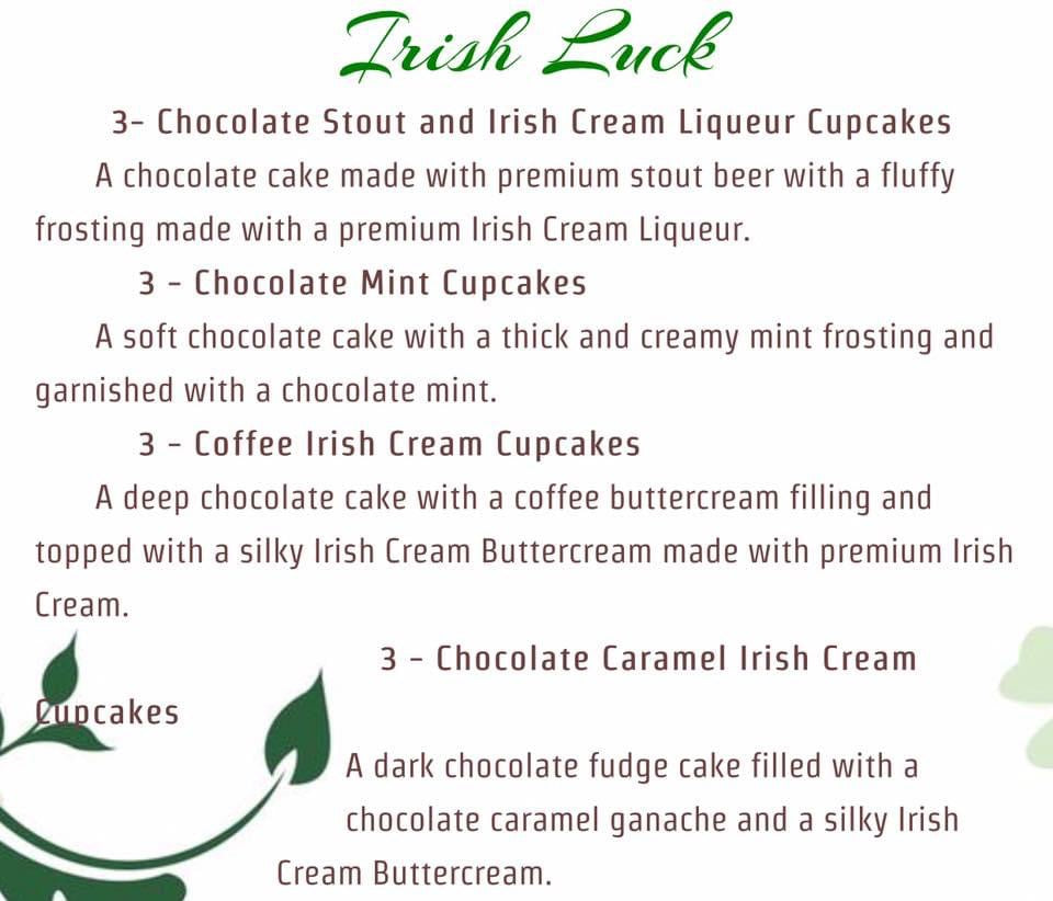 Irish Luck Cupcake Dozen